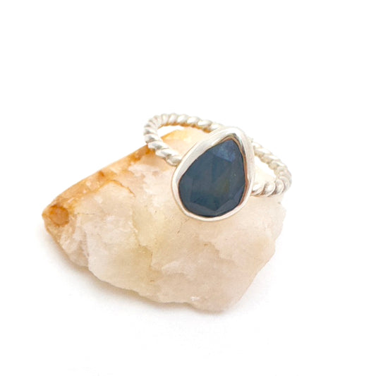 Sapphire Ring Light Blue