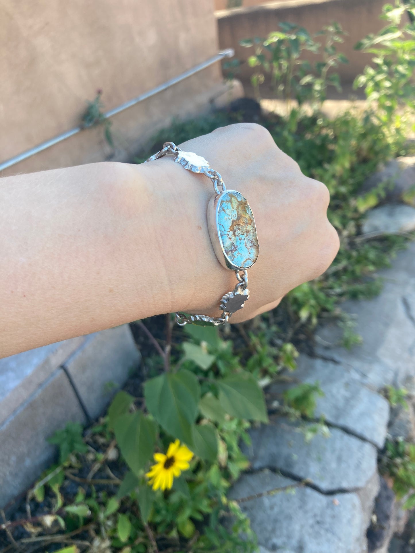 Mesa and Cerrillos Turquoise Bracelet